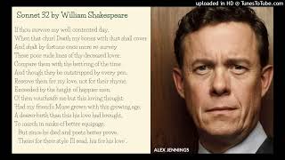 Poetry: Sonnet 32 by William Shakespeare (read by Alex Jennings)