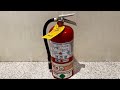 Badger 10MB-3H ABC Fire Extinguisher Test/Demonstration On Live Fire 