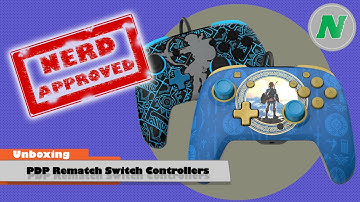 Unboxing The PDP Rematch Nintendo Switch Controller