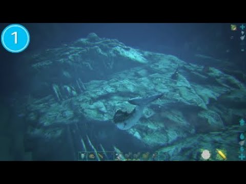 Ark Ps4公式pveアイランド 海底クレート巡り Youtube