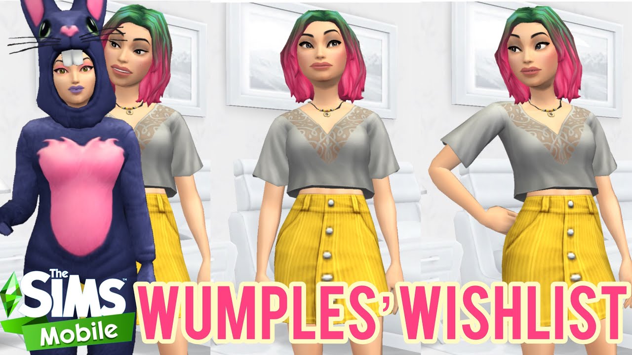 THE SIMS MOBILE • QUEST • PART TEN • WUMPLES’ WISHLIST YouTube