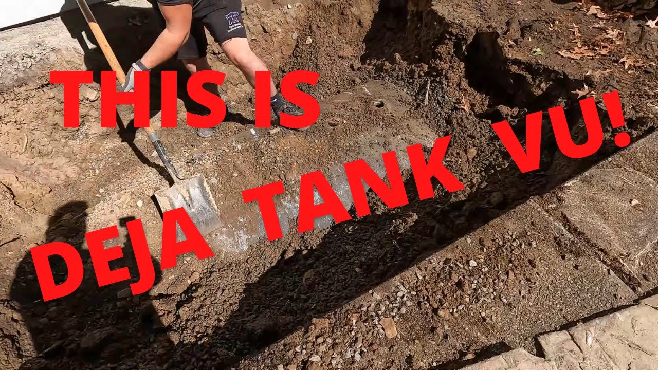 Removal of an Underground Tank that we installed 19 years ago, and Installation of Above Ground Tank