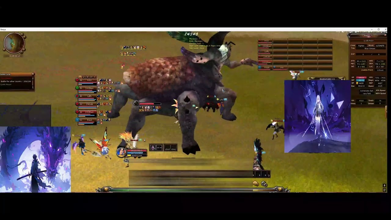 Shaiya SwordZone PvP DD1