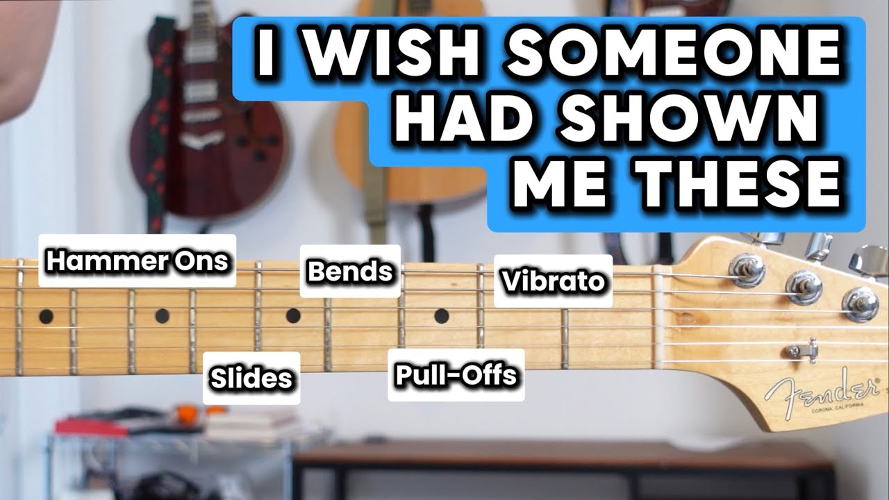 The Only 3 Lead Guitar Exercises Beginners Need - YouTube