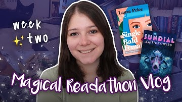 🧙 MAGICAL READATHON VLOG ✨ reading new releases | Orillium Week 2 [CC]