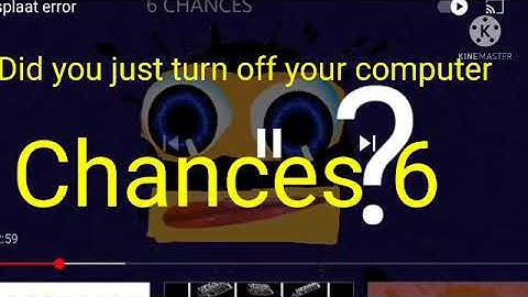 Splaat error chances