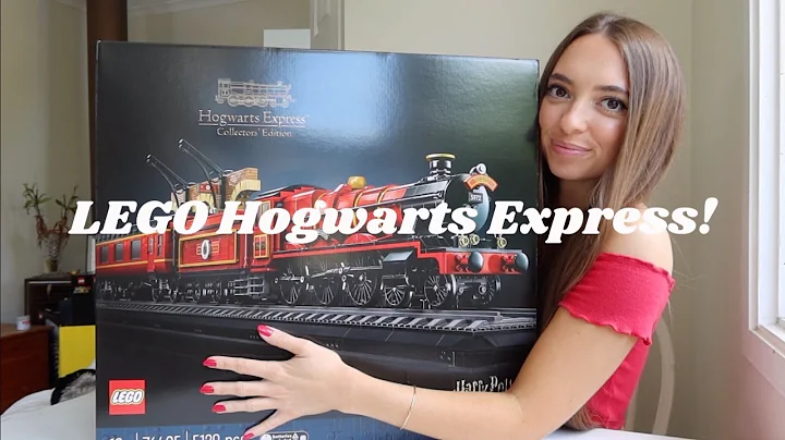 Building the GIANT LEGO Harry Potter Hogwarts Expr...
