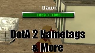 MTA SA: DotA 2 Nametags, Pingsystem & Sniper