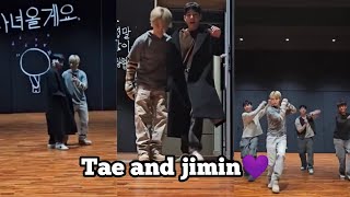 Tae and jimin together before enlistment🥺#jin#suga#jhope#rm#jimin#v#jk@BTS