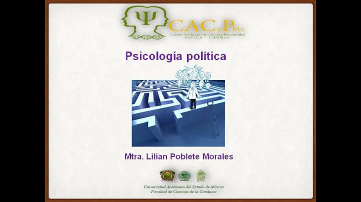 CACyPMx. Psicologa poltica. Mtra. Lilian Poblete M...