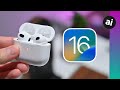 AirPods New Features in iOS 16! Personalized Spatial Audio!?