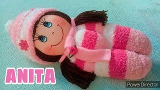 COMO HACER UNA MUÑECA DE MEDIAS / MUÑECA DE CALCETINES