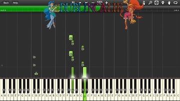 The Legend of Zelda Oracle of Ages and Seasons - Explorers Crypt Theme Piano Tutorial Synthesia