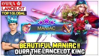 Beautiful Maniac Evos Oura The Lancelot King Top 1 Global Lancelot Oura - Mobile Legends