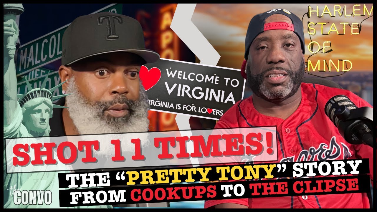 Shot 11 Times: The Pretty Tony Story — Harlem to VA, From Cookups to the Clipse