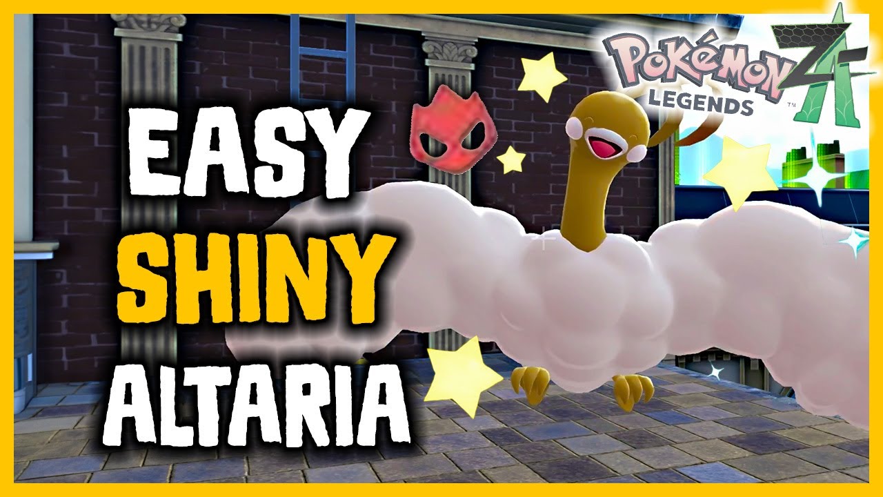 Как легко получить SHINY ALPHA ALTARIA – Pokémon Legends Z-A ✨🌈