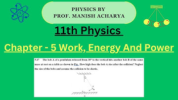 The bob A of a pendulum released from 30 to the vertical hits another bob B of the