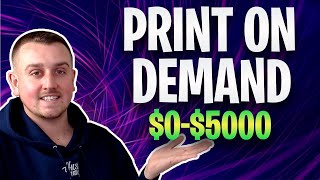 Print On Demand $0 - $5000 Challenge - Episode 1 - Step By Step Print On Demand Etsy Guide 2021