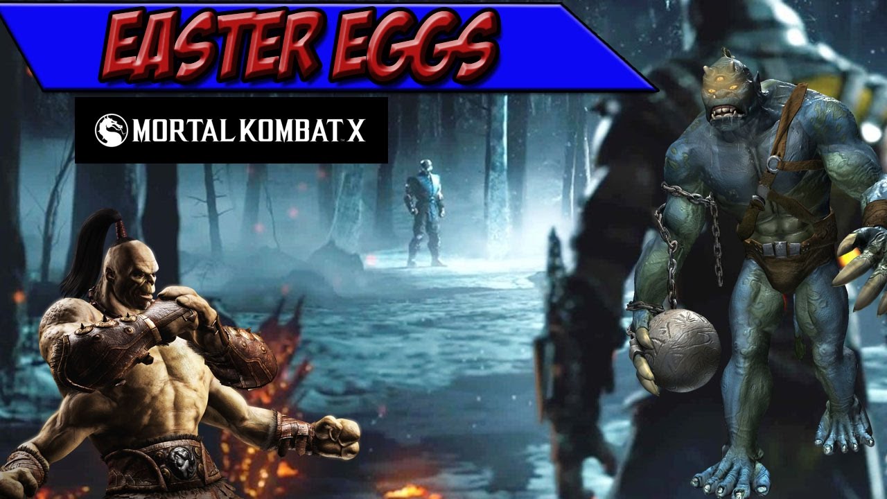 mortal kombat x Easter Eggs YouTube