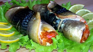 Рулетики из скумбрии с начинкой на праздничный стол/Простой и вкусный рецепт!🐟