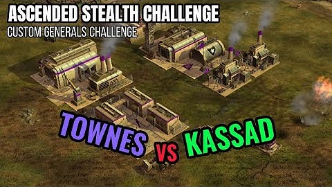 C&C Generals ZH - Ascended Stealth Challenge as Laser General