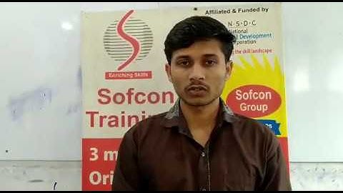Industrial Automation Course - Jundre Rohit Trained & Placed by Sofcon Pune