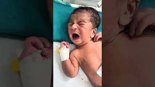 How a Newborn Baby's NG Tube Is Gently Removed  NICU Care  #nicu #cutebabies #newborn #fyp #creators