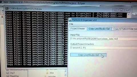 Fantom G Organizer v2.0 Tutorial