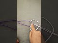 How to knot a bracelet? very easy for beginners #short