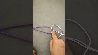 : How to knot a bracelet? very easy for beginners #short
