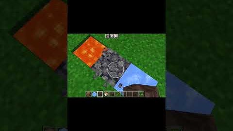 AUTOMATIC BASALT FARM TUTORIAL SIMPLE 1.16 Generator in Minecraft Java (Minecraft Short) #shorts