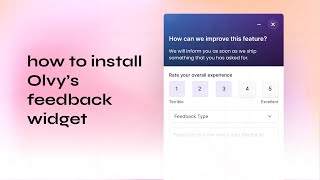 Celebrity How to install Olvy's Feedback Widget? Net Worth