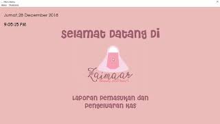 1  Demo Program Pemasukan Dan Pengeluaran Kas Dengan Visual Basic 6