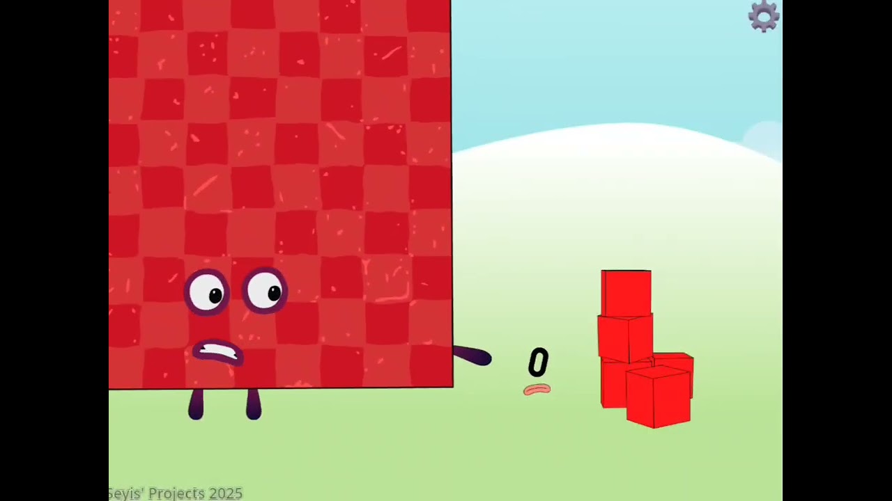 Al endings on Numberblocks integer limits band