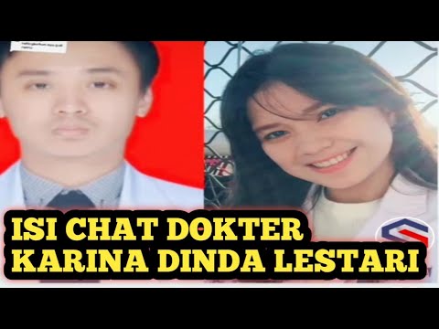 ful penjelasan dokter Karina Dinda lestari yang ketauan isi chatnya dengan sang suami