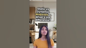 Static vs Dynamic Websites – What’s the Difference | Static vs Dynamic Websites Which one is better