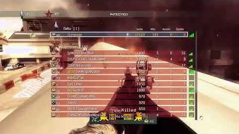 289 Kill Infected Game on Terminal Mw3 Map Pack #7