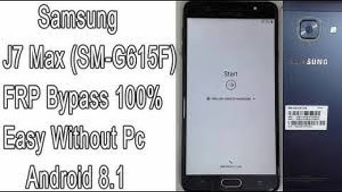 Samsung J7 Max (SM-G615F) FRP Bypass Android 8/9 Google Account Remove Unlock 100% Easy Without Pc
