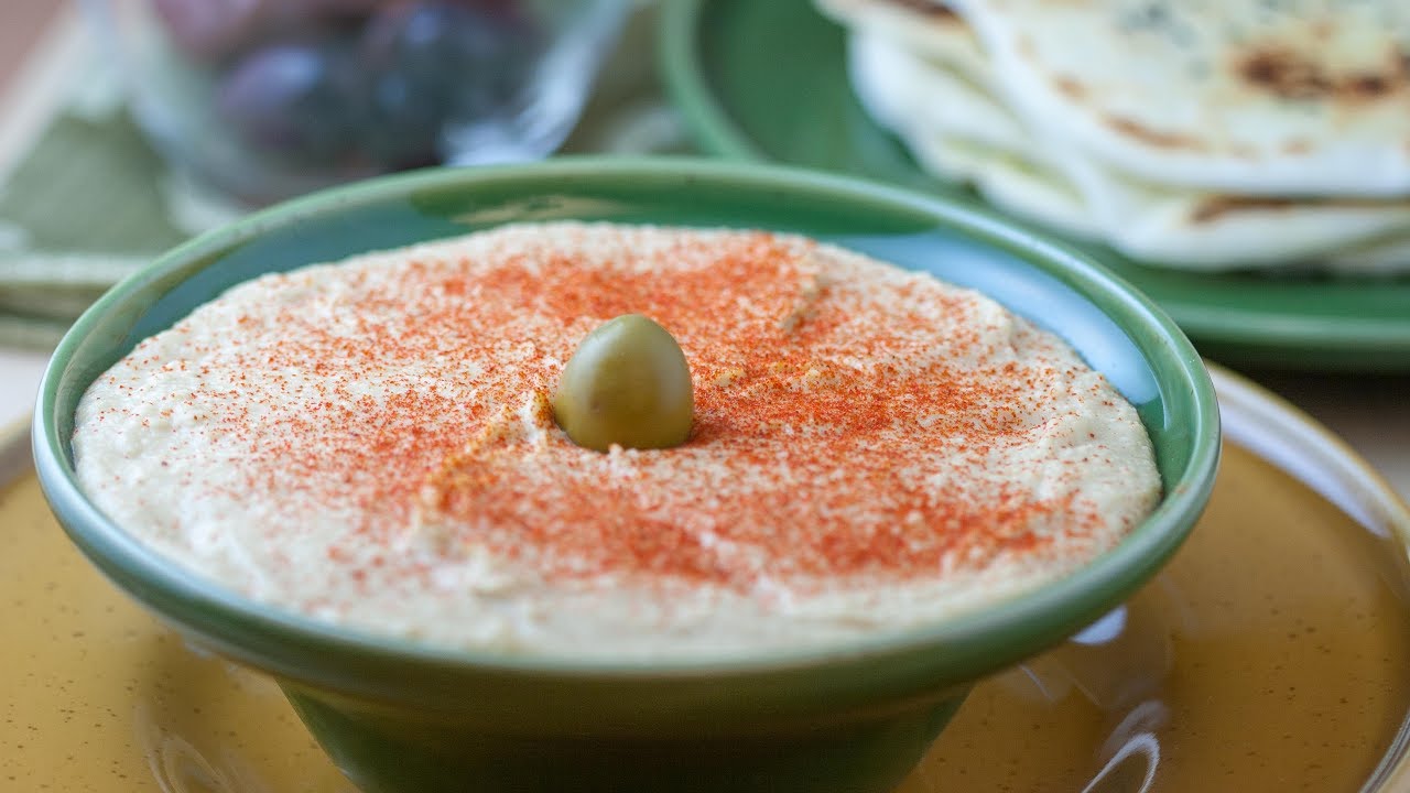 How To Make Hummus from Scratch - Authentic Hummus Recipe 
