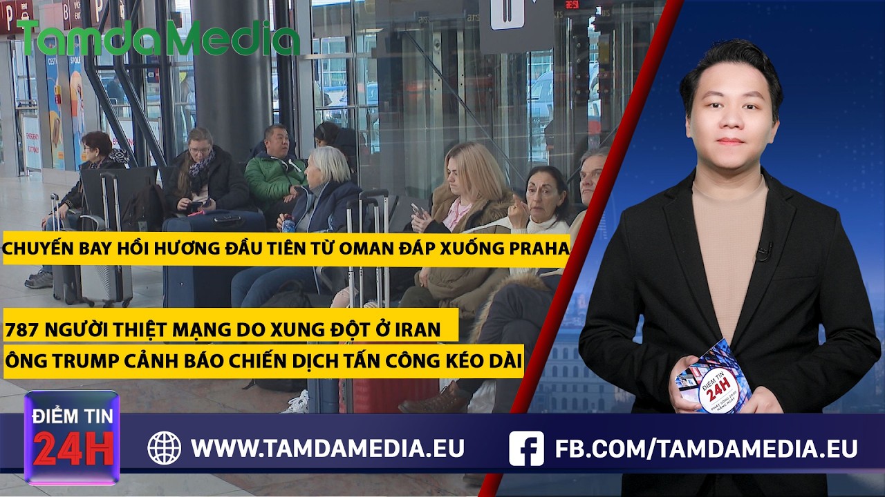TamdaMedia | ĐIỂM TIN 24H - 03.03.2026 | Chiến tranh ở Iran kéo theo đợt tăng giá diện rộng tại Séc
