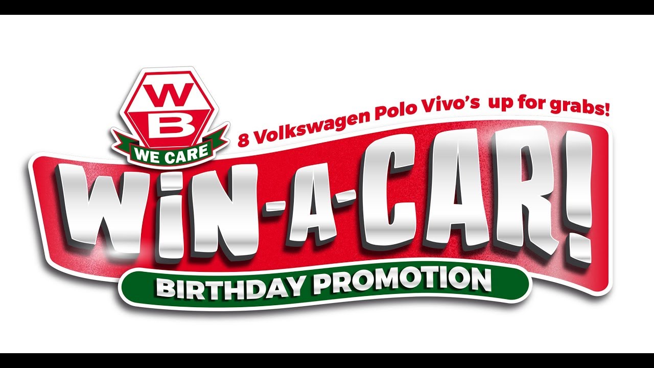 WB Win a Car 2018 - 8 WV Polo Vivo's will go!