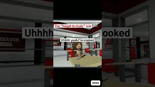 POV: Every type of kid at Final Exams #roblox #funny #brookhavenrp
