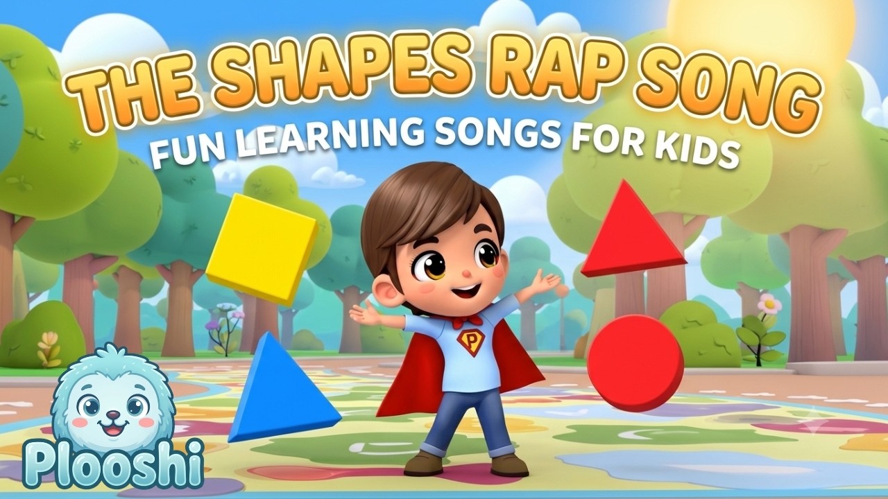 The Shapes Rap Song – Plooshi video