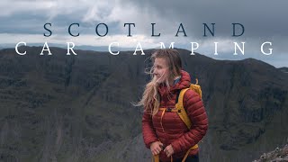 Scottish Highlands | solo roadtrip + car camping