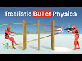 Realistic Bullet Physics: Penetration &amp; Ricochet (in Unity)