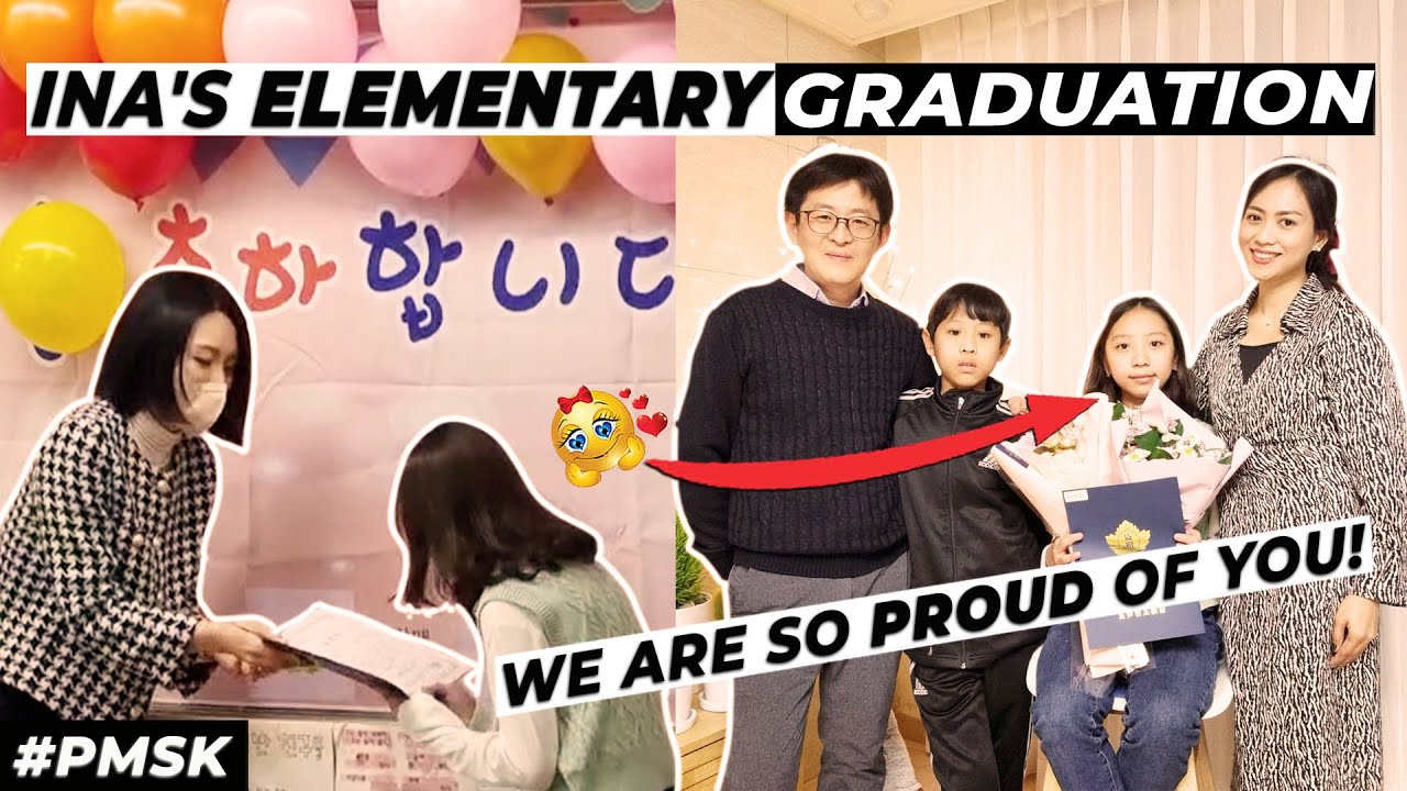 GRADUATION IN KOREA | CONGRATULATIONS INA! #pmsk