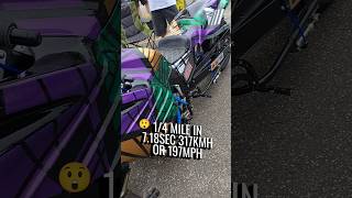 Turbo Charged Seven second Custom Drag Bike #dragbike #custombike