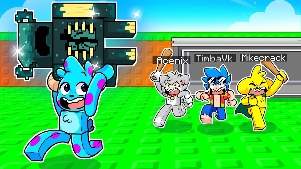 ¡Robamos TODOS los mobs más poderosos de Minecraft! En ROBLOX