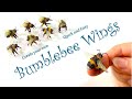 Quick and Easy Bumblebee Wings