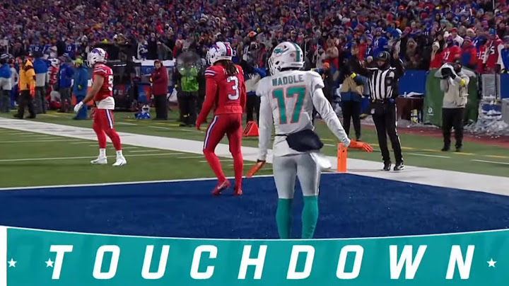 Jaylen Waddle TURNS ON THE JETS for TD vs. Bills